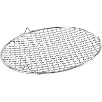 Grille Ronde Pour Barbecue Ø 38 Cm - Acier Inoxydable 304 | 11 Barres Espacées
