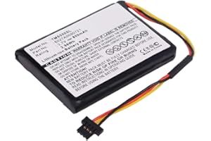 subtel® GPS Battery Replacement for TomTom Start 55/52 / 50/45 / 1EF0.017.03 / 1ET0.052.09 / 4EF00 / 4EF0.017.00 6027A0090721 800mAh Capacity SatNav Sat Nav Navi Power Pack