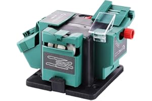 Elektryczna ostrzałka do noży, POSENPRO elektryczna ostrzałka wielofunkcyjna wiertarka dłuto ostrzałka do noży narzędzie domowe