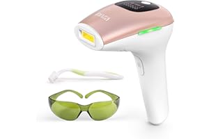 INNZA IPL Hair Removal Device Permanent Devices Hair Remover 999,000 Light Pulses Painless Long Lasting for Women and Men,Facial,Bikini,Body