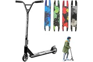 Trendi Pro Stunt Scooter | 360° Spin Handlebar Freestyle Trick Scooter with ABEC-7 Bearings | Durable Street Stunt Scooter for Boys, Girls & Teens Age 6+