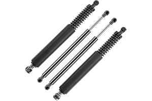 Frankberg 4x Resorte de Gas Maletero 1860N Ventana Trasera 550N Compatible con T.o.u.a.r.e.g 7LA 7L6 7L7 SUV 2005-2010 Sustituir# 7L6845587A