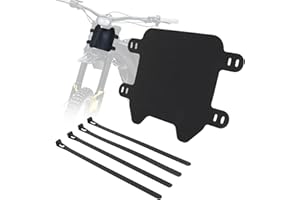 JFG RACING Porte Plaque Immatriculation Avant de Moto,Support Plaque Moto Plaque Numero pour Vélo Electrique sur Ron X/S Talaria Sting X3/MX3/MX4