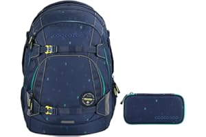coocazoo MATE Schulrucksack-Set 2tlg inkl. Schlamperbox