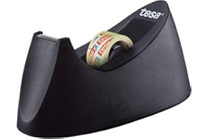 ‎TESA tesa Easy Cut Tischabroller CURVE - rutschfest, einfache Handhabung, sauberer Schnitt