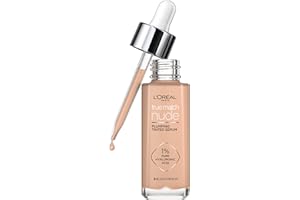 ‎L'OREAL PARIS L'Oréal Paris Getöntes Serum, Pflegende, flüssige Foundation mit Hyaluronsäure, True Match Tinted Serum, Nr. 3-4 Hell bis Mittel, 1 x 30 ml