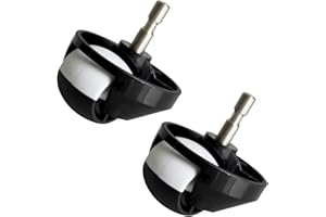 VERA STRIKE Pack de 2 Ruedas Delanteras para roomba Series 500, 600, 700, 800, 900, E, i S, Pack de 2 Rueda de reemplazo, Kit de respuestos para aspiradora Robot