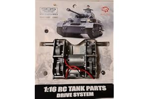RC TOYS PLEYER RC Panzer Motoren Set, kurzer Schaft inkl. Metallgetriebe für 1:16 Henglong Torro Es-Toys und Amewi RC Panzer