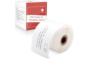 Phomemo M110/M120/M200/M220/M221 - Etiquetas adhesivas multiusos (cuadradas, 40 x 60 mm, 130 etiquetas/rollo)