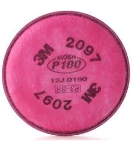 Ricambi Filtri Antiparticolato 3M 2091 P100 – Confezioni Da 5 A 50, Protezione Certificata - 4