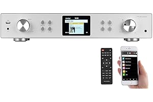 Tuner Hi-Fi connecté DAB+/FM/web radio avec fonction streaming et lecteur MP3 [VR-Radio]