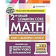 Argo Brothers Inc 2nd Grade Common Core Math: Daily Practice Workbook - Part I: Multiple Choice | 1000+ Practice Questions and Video Explanations | (Common Core Math by Prep)