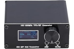BANAPOY Transceiver SDR QRP HF, VFO 10K‑220 MHz, Oscylator HAM o Zmiennej Częstotliwości, Generator Zegara RF, Transceiver SDR QRP HAM Kompatybilny z Uno, Nano, Pro Mini