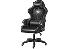 Wemart Gaming Chair Gaming Chair, Ergonomic High Back Gaming Chairs Reclining & Height Adjustable Computer Chair with Neck an