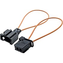 Buy X AUTOHAUX Car Fiber Optical Optic Loop Cable Bypass Connector Female Replacement - View #10