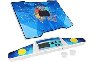 GHZSTE Profesjonalny stoper, Timer Speed ​​​​Cup z matą, Cyfrowy zegar konkursowy, Profesjonalny zegar zegarowy do zabawnych zabawek konkursowych (niebieski (z matą))