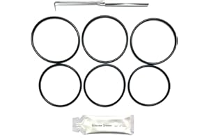 WY PRODUCTS WY Paslode IM350 Nail Gun O'ring Seal Kit - Pack of 3 Top Seals, Pack of 3 Bottom Seals, Comes with O'ring Removal Tool & Silicone Grease