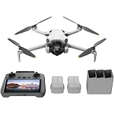 DJI Mini 4 Pro Fly More Combo, DJI RC 2 Screen Controlled, 249g, 4K shooting, Drone, Gray