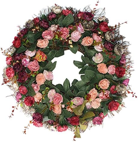 SIncek Handmade Wreath is perfect for hanging on doors and walls around the home. Ideal for weddings or home decoration. 40cm
