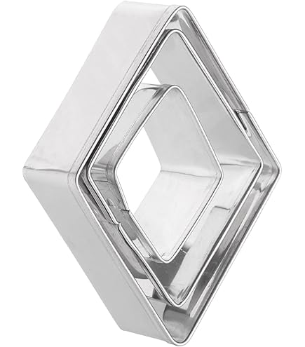 Pedrini Forme Per Cannoncini Mignon In Acciaio Inox, Set Da 3 Pezzi, 8,5 Cm