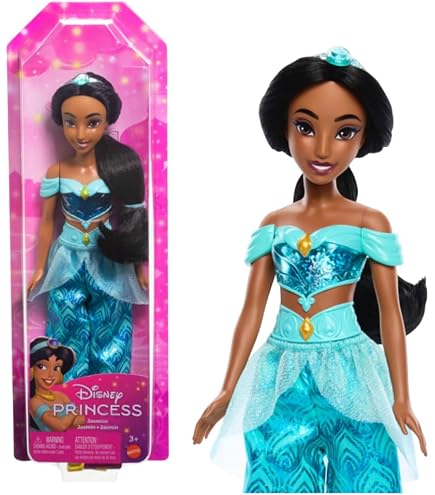 Hasbro Disney Prinzessin Jasmin Puppe – Mit Zauberteppich, Beweglich – Für Kinder Ab 3 Jahren