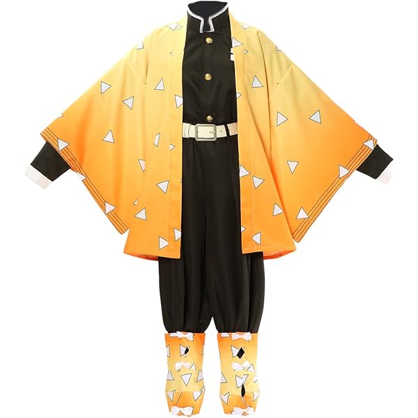 Costume Cosplay Iguro Obanai (Demon Slayer) – Pour Enfants, Complet Avec Cape, Ceintures, Couvre-jambes