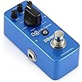 Donner Digital Delay Pedal, Echo Square Delay Guitar Pedal, 7 Effects Digital Analog Tape Mod Sweep Lofi Reverse for Electric Guitar and Bass True Bypass