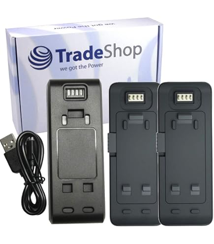 Lot De 2 Batteries Li-ion 1350 MAh 3,85 V Pour Insta360 One R - Compatible IS360RB - Rechange Haute Capacité - 5