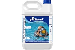 HXEternal 5kg chlorine granules for hot tub, Swimming Pool & Spa. hot tub Chemicals chlorine granules for swimming pool, Pool Chemicals Rapid dissolution