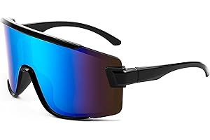 FEISEDY FESIEDY Occhiali da Sole Sportivi Uomo Donna Specchiati Occhiali Veloci per Ciclismo Bici MTB Corsa Trekking con Protezione UV400 B2944