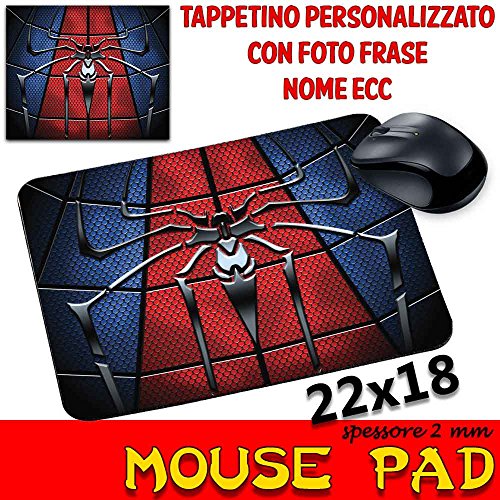 Mauspad-Maus-Pad-Individuelle-SP-2-mm-Kollektion-Spider-Man-Logo-Spinne