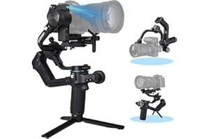 FEIYUTECH Feiyu SCORP 2 [Offiziell] DSLR Kamera Stabilisator Gimbal für Canon/Sony/Panasonic/Nikon/Fujifilm, 2.5 kg Zuladung, Touchscreen, 13 Stunden Akkulaufzeit