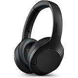 Philips Wireless On Ear Headphones TAH8506BK, Sleek Design with Noise Cancelling Pro,Up to 60 Hours of Play time, Touch Contr