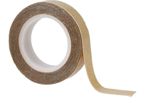 GOO GOO Tape Extensions limrulle, dubbelsidig tejp för hårförlängningar, 0,8 cm x 1,65 m, ersättningstejp för hårstycken, sta