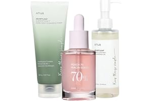 PREVENTLY Heartleaf Pore Controlling Cleansing Oil 200 ml Heartleaf Quercetinol Pore Deep Ceanseing Foam 150 ml, Facial Cleanser, Daily Blackhead Removal