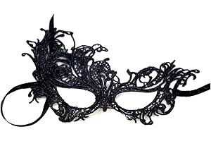 Lolitarcrafts Women Elegant Prom Halloween Masquerade Party Mask