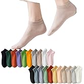 KRAL SOCKS Renkli (10 &Ccedil;İFT) Likralı Pamuklu Penye Kadın Patik &Ccedil;orap 36-40