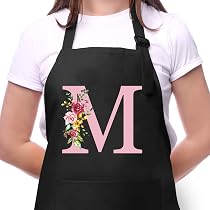 OWill Kochschürzen-Set, 2 Stück – Verstellbar, Mit Taschen, 67 X 71 Cm Aus Polyester Für Damen & Herren, Küche & Grill