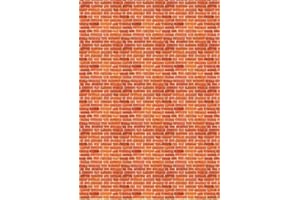 UK CARD CRAFTS 5 x A4 Brick Wall Design Backing Papers