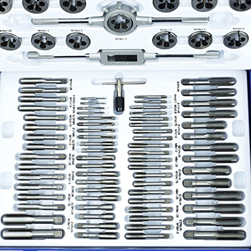 Gewindeschneider Satz M2-M18 110tlg. Gewindeschneid Gewindebohrer Set SN4034 - 4