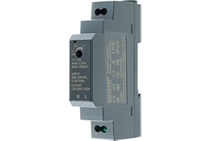 AGOTD Hutschienen - Alimentatore di rete 15 W, 12 V, 1,25 A, DIN Rail, 12 V, 1,25 A