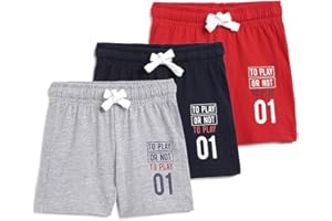 Chicco, Pantalones Cortos Niño, Set de 3 Bermudas Cómodas y Prácticas, en Tejido Suave, con Cintura Elástica, Ideales para Primavera y Verano, Ropa para Niños y Adolescentes