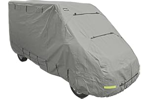 Campout Housse de Protection pour Fiat Ducato - 615 x 210 x 227 cm - Housse de Protection pour Caravane - Housses pour Camping-Cars - Imperméable - Sac de Rangement Inclus