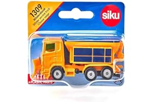 siku 1309, Winterdienst-Fahrzeug, Metall/Kunststoff, Orange, Abnehmbare Streuerabdeckung