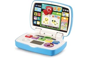 VTech – Baby Ordi Des Découvertes, Ordinateur Bébé, Jouet Éveil – 12/36 Mois – Version FR