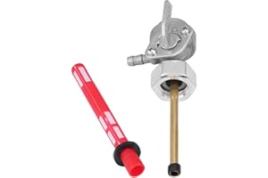 AKOZON Interruptor de grifo de combustible para motocicleta ATV, válvula de tapa de combustible de gasolina, interruptor de generador de grifo de combustible para CB350 CB400 CB750 CB900 CX500 CX500C CX500D