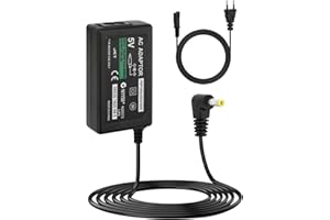 RAITWAHL Chargeur Secteur Alimentation Compatible pour Sony PSP Portable Alimentation Compatible avec Tous Les Modèles 1000 2000 3000 Street Console Chargeur Power Adapter
