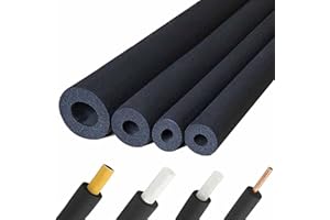 VAHOOO Tubo Isolante del Condizionatore, Tubo di Spugna per Supporti per Chitarra, Maniglia della Macchina da Esercizio E Portapacing, Tubi in Gommapiuma Tubolare 6~48mm ID (Size : 32mmx9mmx1.8m)
