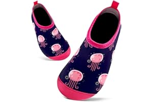 MABOVE Kids Swim Water Shoes Toddlers Baby Aqua Socks Quick Dry Pool Beach Barefoot for Boys Girls Children