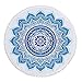 Produktbild BaFang  Mandala Mikrofaser Handtuch Stoff Strandtuch Baumwolle für Erwachsene Indien Yoga Matte Quaste Decke große runde Badetuch 150cm Wandteppich